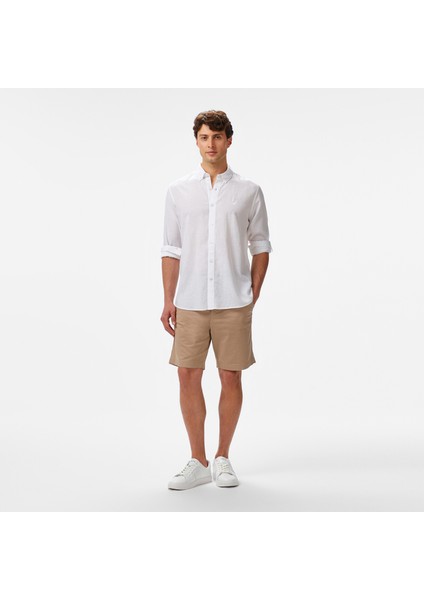 Erkek Beyaz Classic Fit Gömlek modelleri