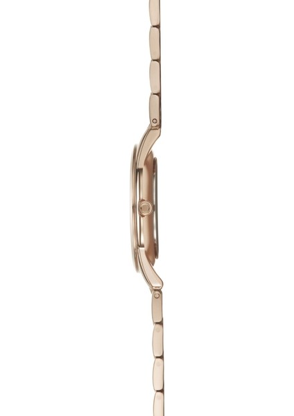 V297LXVISV Quartz Çelik Rose Beyaz Kadran Safir Cam 32 mm Kadın Kol Saati fırsatları