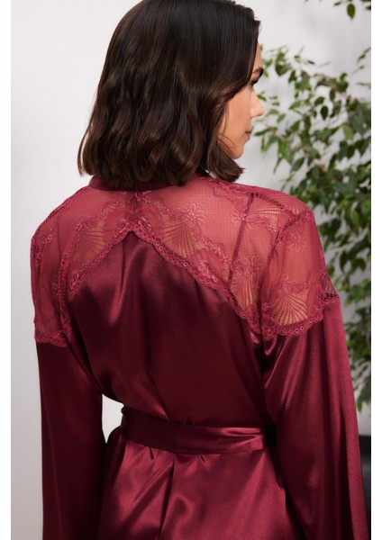 Saten Gecelik Sabahlık Pijama Takım Şort Takım 6'lı Gelin Çeyiz Seti - 6035 fiyatları