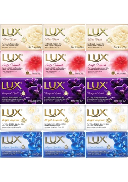 Sabun 80GR (Karma 15 Li Set) Soft Touch/velvet Touch/magicial Spell/aqua Sparke/bright Impress