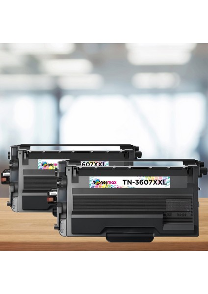 Brother TN3607XXL Muadil Toner 2'li Paket / HL-L5210DN / HL-L5210DW / HL-L6210DW / HL-L6410DN