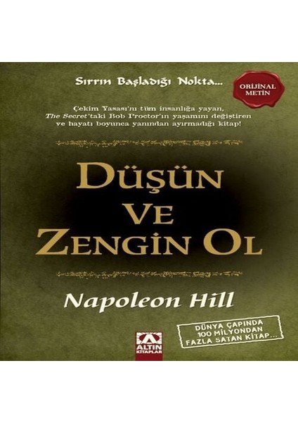 Düşün ve Zengin Ol
