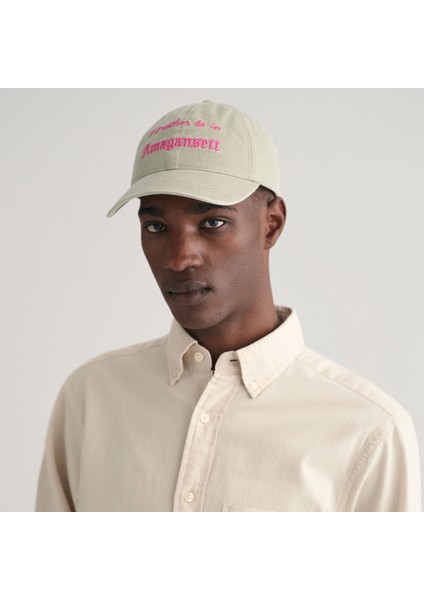 Erkek Bej Regular Fit Düğmeli Yaka Oxford Gömlek