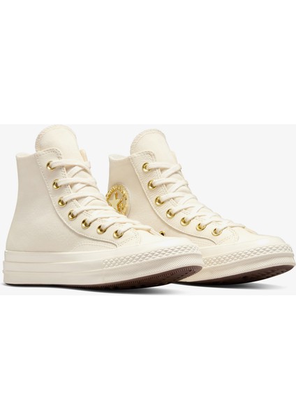 Chuck 70 Taylored Lux Unisex Krem Sneaker fiyatları