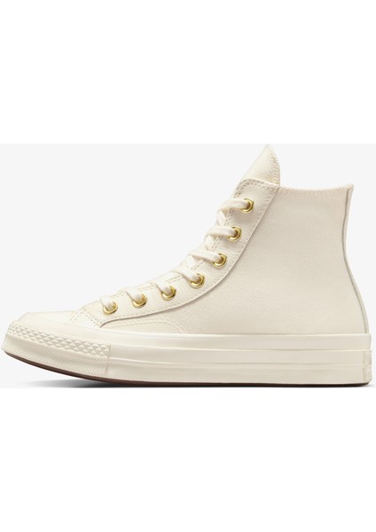 Chuck 70 Taylored Lux Unisex Krem Sneaker fırsatları
