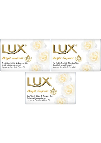 Sabun 80GR Bright Impress (Etkileyici Parlaklık) (3 Lü Set)