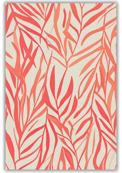 Kırmızı Yapraklı Halı Dijital Baskılı Dokuma Kaymaz Tabanlı Yıkanabilir Antre Halısı fiyatları