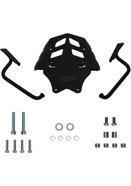 Kompozit Ktm 250 / 390 Adventure 2020-2024 Uyumlu Arka Çanta Demiri Siyah modelleri