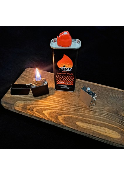 Benzinli Çakmak , Benzinli Metal Kibrit , Çakmak Benzini 127 ml 3'lü Paket