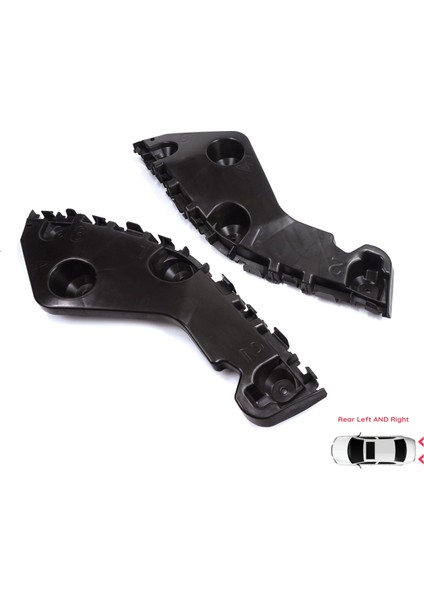 Renault Dacia Duster Mk1 Hs 2010-2017 Için Arka Sağ Sol Tampon Iç Bağlantı Braket Ayağı