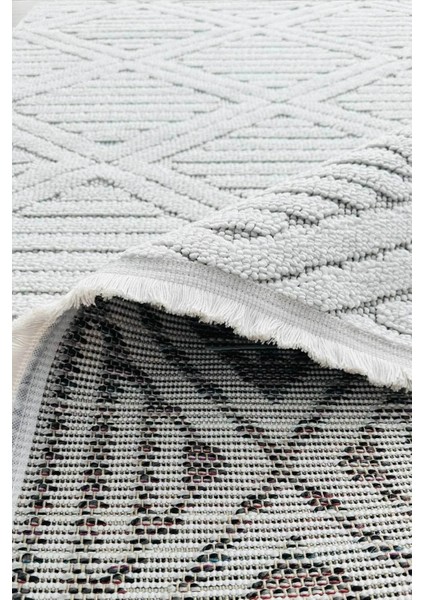 Lola Bukleli Dokuma Iskandinav Ekru Modern Kaymaz Salon Halısı Mutfak Halısı Çocuk Halısı Yolluk fiyatları