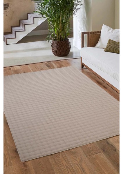 Bubble Puffy Post Peluş Kesme Halı Yolluk Kaymaz Taban Yıkanabilir Pofuduk Oturma Salon Çocuk Yatak Mutfak Koridor Odası