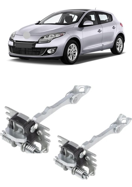 Renault Megane 3 2009 -2016 Uyumlu Ön Kapı Gergisi Sağ + Sol Takım 2 Adet 824310007R
