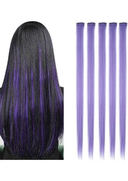 Renkli Sentetik Çıt Çıt / 5 Adet / D14