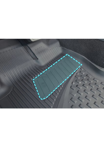 Skoda Octavia 2020+ Uyumlu 4.5d Premium Havuzlu Oto Paspas ve Liner Marka 3D Bagaj Havuzu