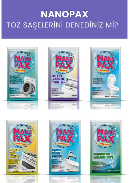 Cam Temizlik Toz Temizlik Saşesi (12 Adet x 4gr) indirimleri