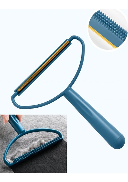 Tüy ve Tiftik Temizleme Aparatı – Kumaş, Koltuk ve Halı Için Çift Yönlü Pratik Tüy Toplayıcı