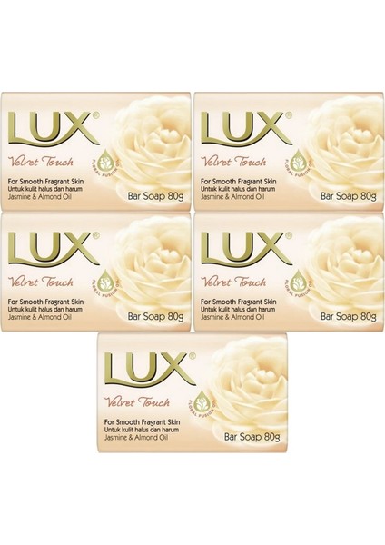 Sabun 80GR Velvet Touch (Kadife Dokunuş) (5 Li Set)