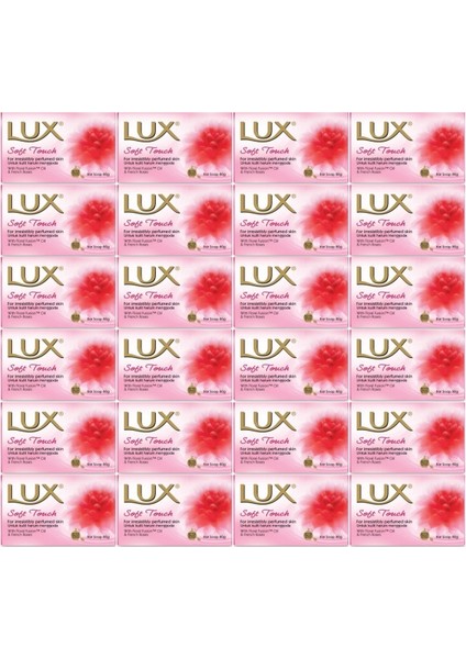 Sabun 80GR Soft Touch (Yumuşak Dokunuş) (24 Lü Set)
