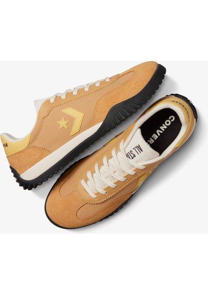 Run Star Trainer Unisex Turuncu Deri Sneaker indirimleri