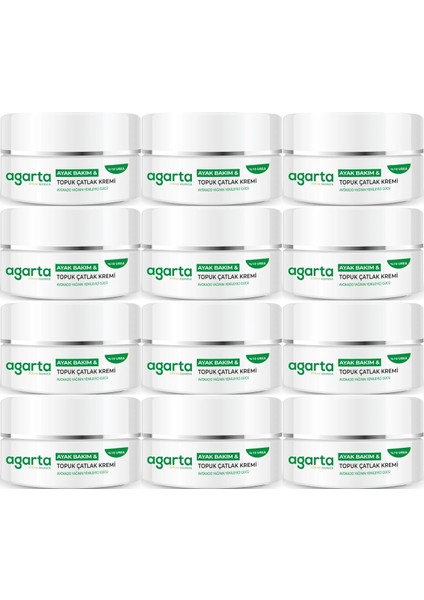 Ayak ve Topuk Çatlak Bakım Kremi 100ML (12 Li Set)