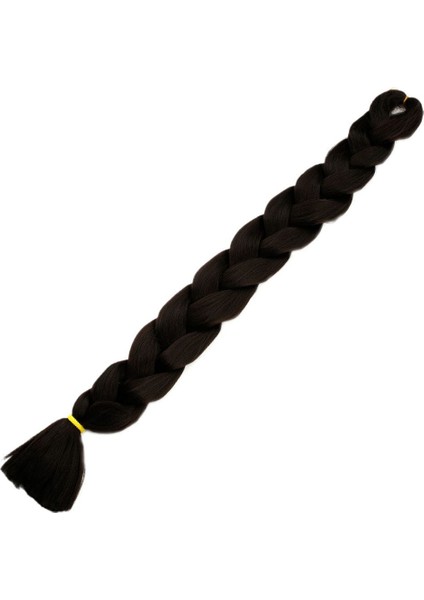 Afrika Örgüsü Ve Rasta İçin Sentetik Saç / Koyu Kestane