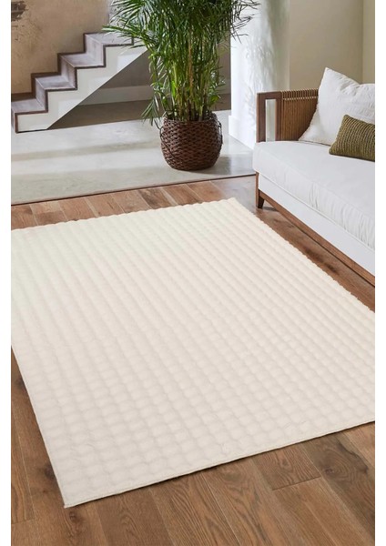 Bubble Puffy Post Peluş Kesme Halı Yolluk Kaymaz Taban Yıkanabilir Pofuduk Oturma Salon Çocuk Odası fırsatları