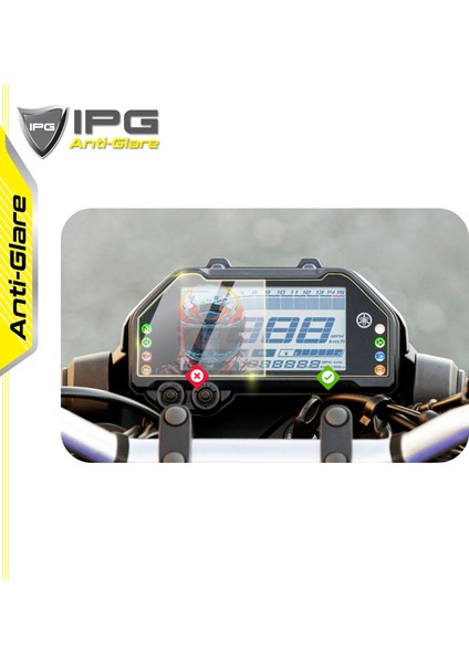 Yamaha 2020-2025 MT25 Gösterge Paneli Için Anti-Glare Parlama Önleyici Mat Ekran Koruyucu Uyumlu fiyatları