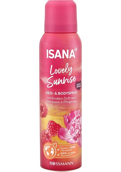 Deodorant & Vücut Spreyi Lovely Sunrise 150 ml
