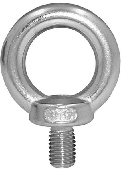 Paslanmaz Krom Erkek Aybolt – Vidalı Bağlantı Elemanı | Endüstriyel ve Marin Kullanıma Uygun (24 Mm)