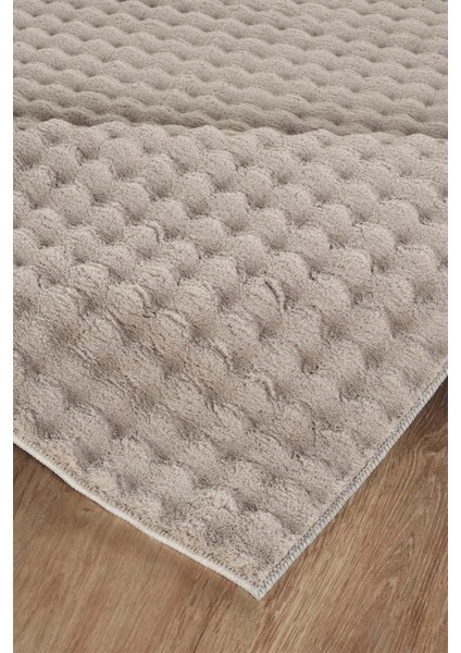 Bubble Puffy Post Peluş Kesme Halı Yolluk Kaymaz Taban Yıkanabilir Pofuduk Oturma Salon Çocuk Yatak Mutfak Koridor Odası