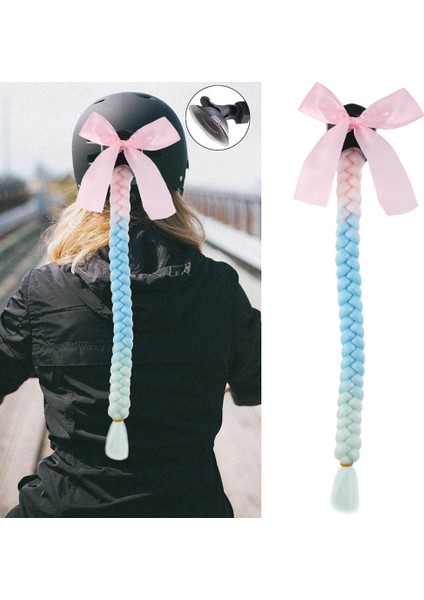 Motosiklet Kaskı Örgülü At Kuyruğu / Acm08