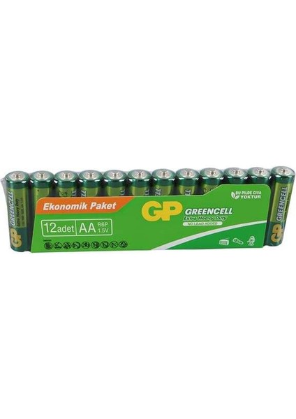 Gp 15G-2VS12 Aa Kalem Pil 12'li Paket fiyatları