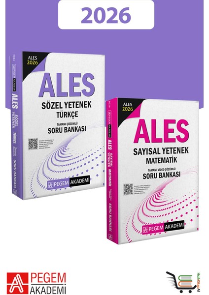 2026 Ales Sözel ve Sayısal Yetenek Soru Bankası 2'li Set fiyatları