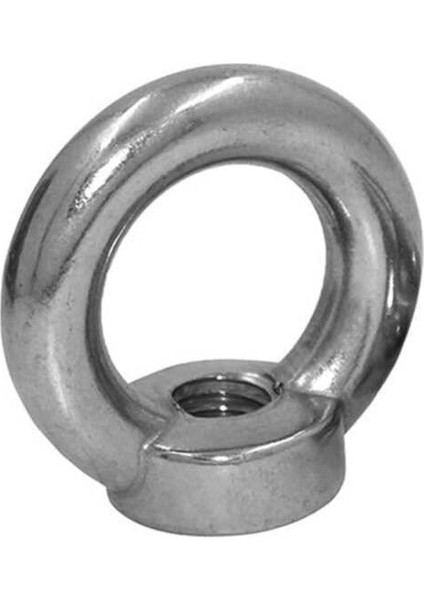 Paslanmaz Krom Dişi Aybolt – Endüstriyel ve Marin Uygulamalar Için Vidalı Bağlantı Elemanı (8 Mm) 5'li Paket