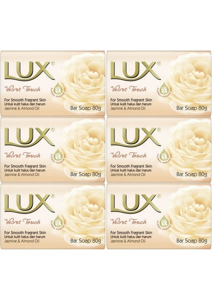 Sabun 80GR Velvet Touch (Kadife Dokunuş) (6 Lı Set)