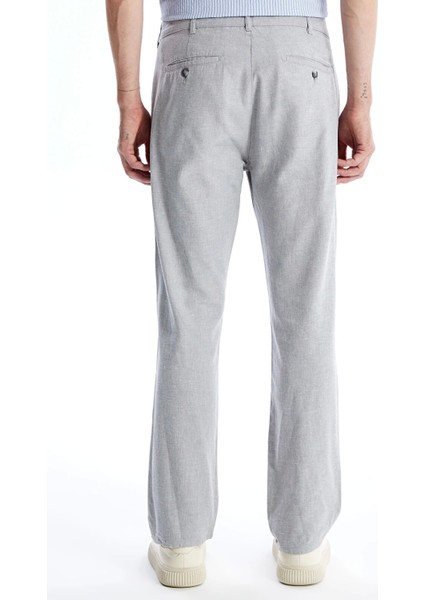 Southblue Gri Standart Kalıp Poplin Erkek Pantolon fırsatları