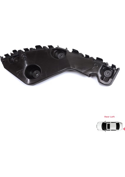 Renault Dacia Duster Mk1 Hs 2010-2017 622210009R Için Arka Sol Tampon Iç Bağlantı Braket Ayağı