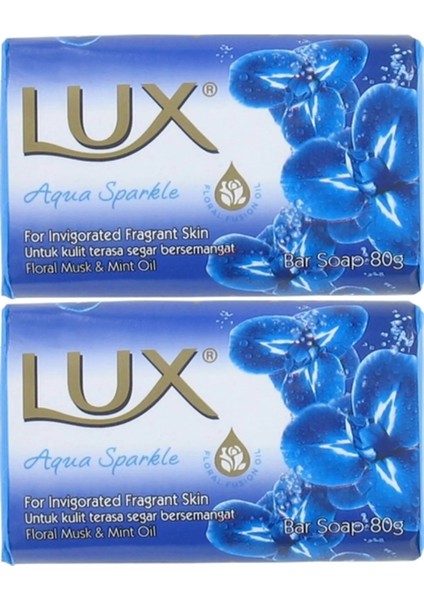 Sabun 80GR Aqua Sparkle (Su Gibi Işıltı) (2 Li Set)