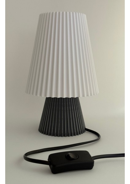 🌲 Pine Tree Abajur – Gri Beyaz - AYDINLATMA OTURMA ODASI SALON fiyatları