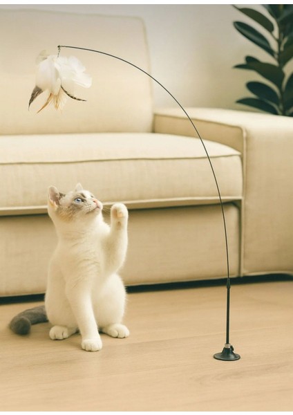 Vantuzlu Kedi Oyun Oltası – Tüy Toplu Kedi Eğlence Oyuncağı fiyatları