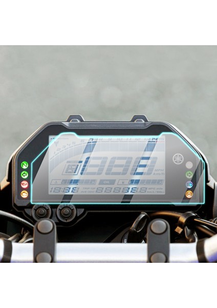 Yamaha 2020-2025 MT25 Gösterge Paneli Için 9h Nano Proactive Ekran Koruyucu