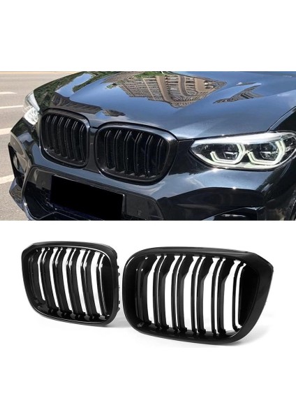 Bmw G01 G02 M Uyumlu Panjur Parlak Siyah 2018-2021