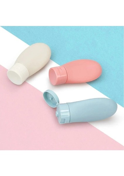 Seyahat Tipi Doldurulabilir Krem Şampuan Kutusu 3 Lü Set fırsatları