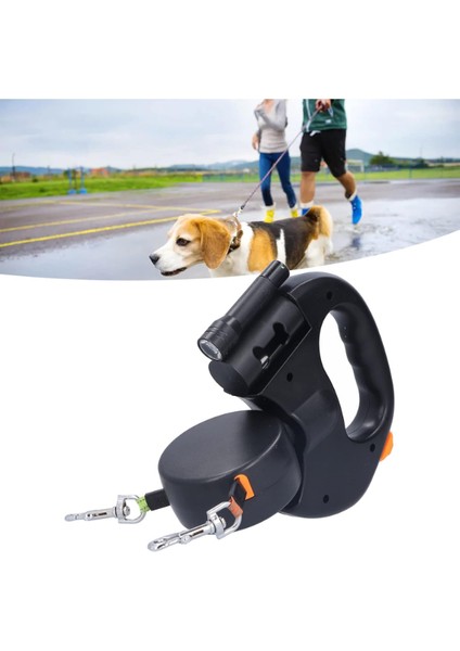 Çok Fonksiyonlu Çift Köpek Gezdirme Tasması