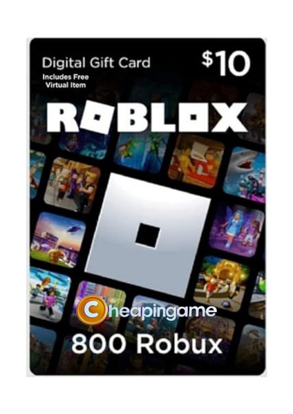 Roblox 800 Robux 10 Usd