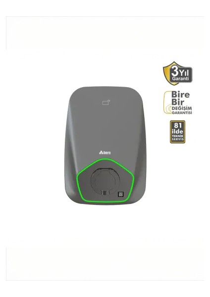 Chargepack BS11C Personal Type2 Soket 32A 7.4kw Tek Faz Rfıd fiyatları