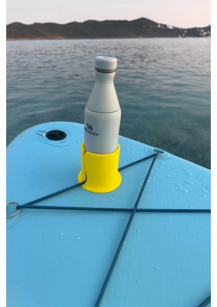 Paddle Board Sup Board Kano Termos Tutucu -Sarı