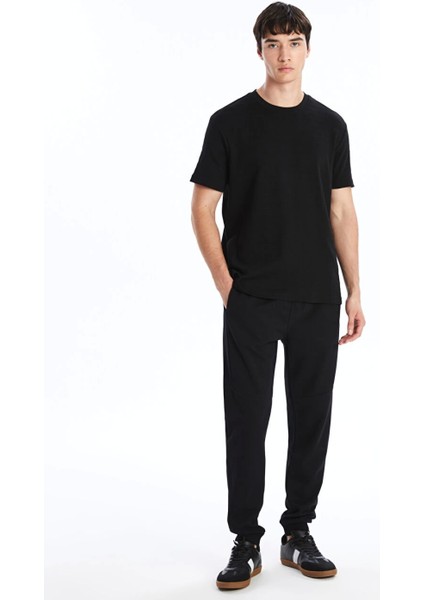 Lcw Casual Siyah Slim Fit Erkek Jogger Eşofman Altı