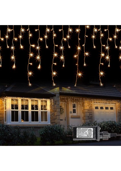 4 Metre 20 Saçaklı 120 LED Flaşlı Ekleme Fişli Iç Mekan Aydınlatma Dekor Işık fırsatları